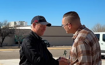 Gary Sinise and the Lt. Dan Band perform at Kirtland AFB