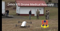 Oregon Guard Combat Medics Test Drone Delivery in Recertification