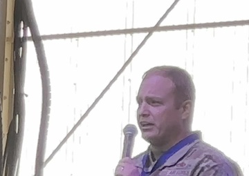 Gary Sinise and the Lt Dan Band perform at Kirtland AFB - Reel