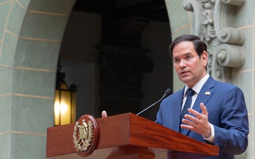 Secretary of State Marco A. Rubio press availability with Guatemalan President Bernardo Arevalo in Guatemala City, Guatemala