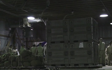 Logistics Operations School demonstrates methods of load preparation  (B-Roll)