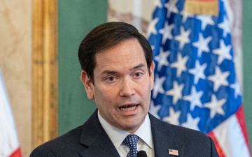 Secretary of State Marco A. Rubio joint press availability with Dominican President Luis Abinade