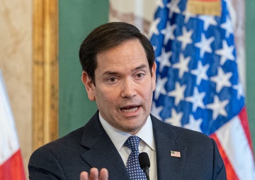 Secretary of State Marco A. Rubio joint press availability with Dominican President Luis Abinade