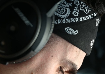 U.S. Navy F/A-18 Super Hornets refueled