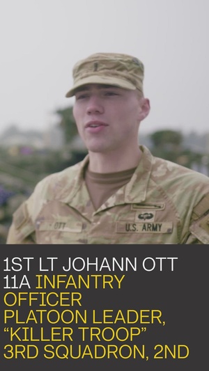 Why I Serve: 1st Lt. Johann Ott’s Family Legacy of Military Service