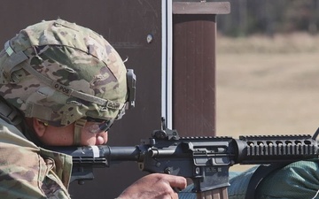 XVIII Airborne Corps Brigade Separates Best Squad Competition: Weapons Range B-Roll