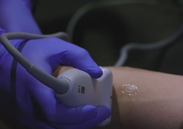 Sailors with CLB 11 host a battalion aid station for MTX 1-25