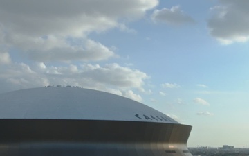 U.S. Marine Corps Superbowl LIX Flyover Rehearsal