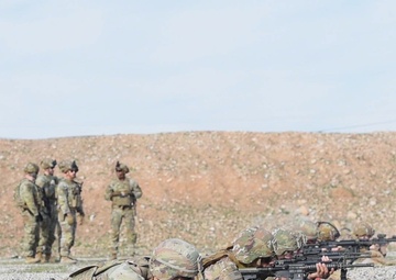 Coalition Forces Conduct Estonian-Led Range Operations