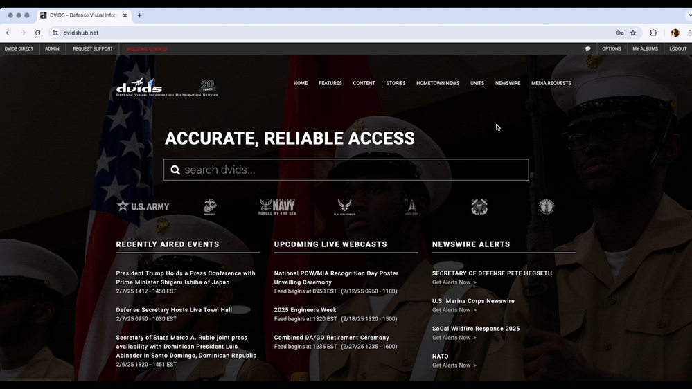 DVIDS - Video - DVIDS Unit Publish Control