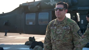 SSG Jose Gamez (3-2 General Support Aviation Battalion), Deck Landing Interview
