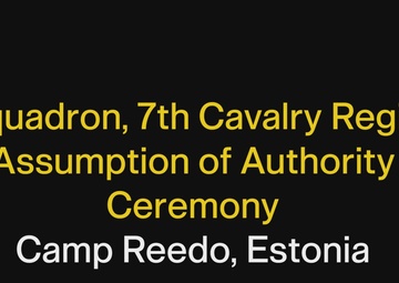 5-7 Cav Assumption of Authority Ceremony