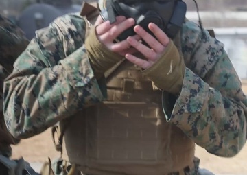 III MSB MCCRE: Chemical, Biological, Radioactive, Nuclear casualty evacuation training B-Roll