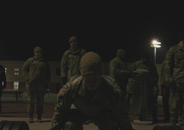 B-roll: SETAF-AF, 173rd Airborne Brigade and Ghanaian Medics conduct army combat fitness test