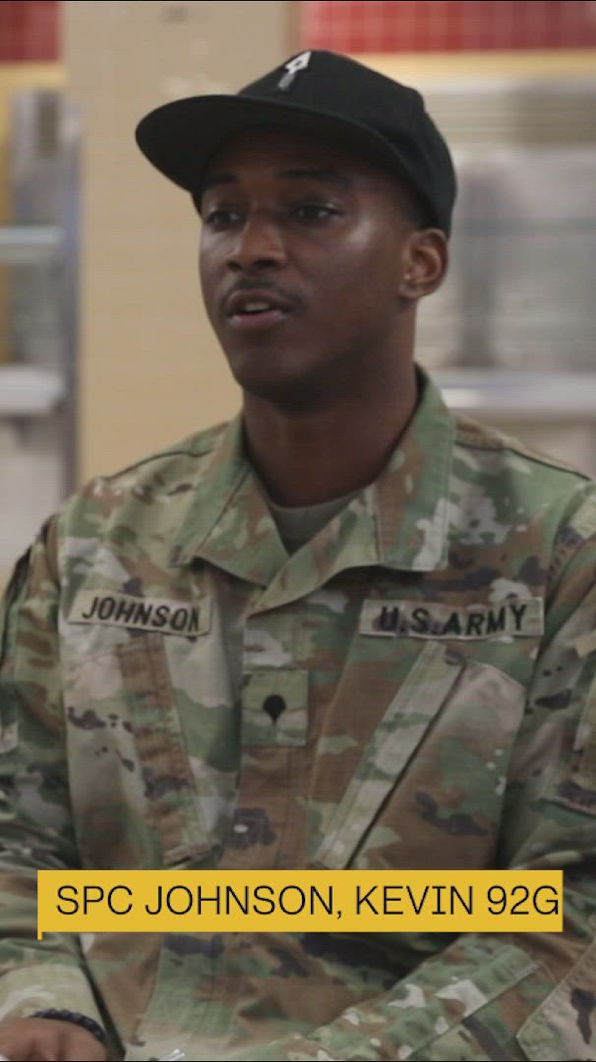 Spc. Kevin Johnson, Sgt. 1st Class Margo Protain and Chief Warrant Officer 3 Christian Davis, soldiers of America’s First Corps give advice to anyone considering military service. Their insights provided guidance on what to expect and how to succeed in the Army. (U.S Army video by Sgt. Shadica Price)