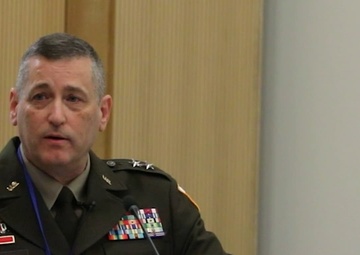 Yost stresses 'operations mentality' to junior reserve medical officers in NATO address