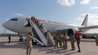 Bravo Battery, 1st Battalion, 1st Air Defense Artillery Regiment returns from Middle East deployment B-Roll