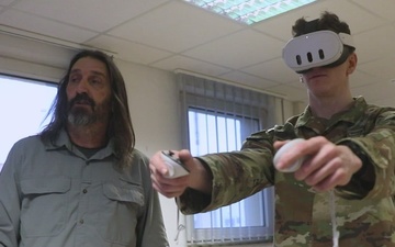 2CR Soldiers use virtual reality for counter-unmanned aerial systems training