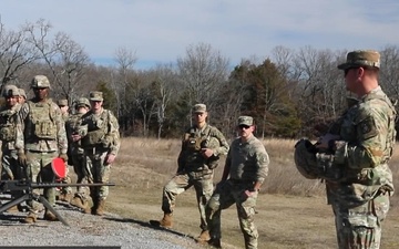 100th BSB, 75th FAB Conducts M2 Machine Gun Qualification