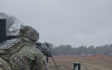 2-505th PIR employ M249 and M4A1 during the 1st Sgt. Funk DRE