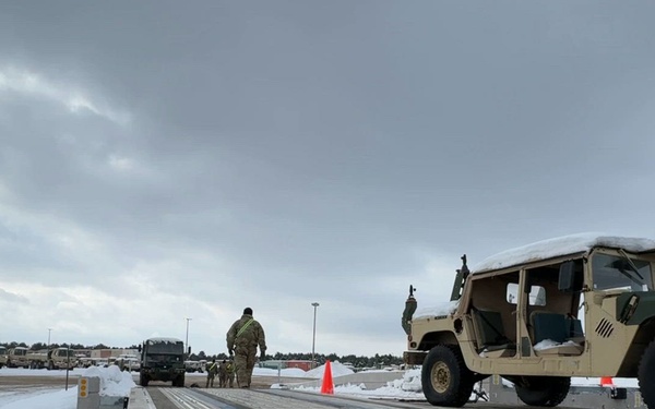 10th Mountain Division readies gear and supplies for upcoming mission in support of NORTHCOM