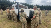 B-Roll: US, British armed forces establish field training site at Justified Accord