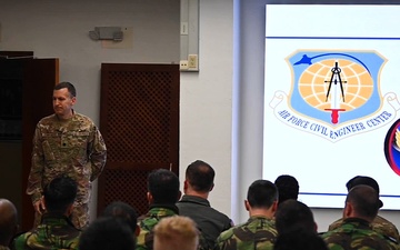 U.S., Spanish, Portuguese military personnel participate in expeditionary airfield damage repair training at Morón AB