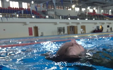 West Virginia, D.C. National Guard members participate in water event with Qatar Armed Forces during historic 2025 Best Warrior Competition