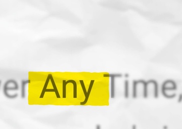 Anytime, Anyplace: The Birth of a Motto