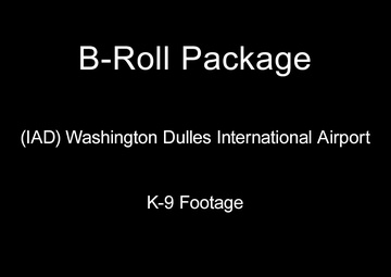 TSA Canine Teams screen passengers