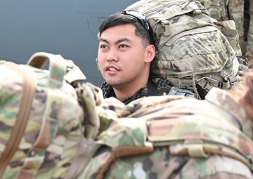 Exercise NEXUS FORGE 2025 B-Roll, Airmen Arrive in Guam