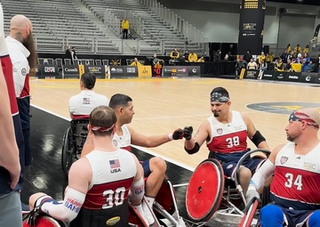 Team US | IG 25 | Invictus Games | Wheel Chair Rugby | Team US vs Team Ukraine I B-Roll Package