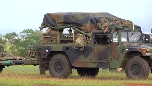 Air assault artillery training