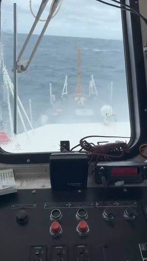 Coast Guard rescues three mariners 40 miles offshore from Caillou Bay, Louisiana