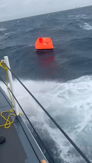 Coast Guard rescues three mariners 40 miles offshore from Caillou Bay, Louisiana