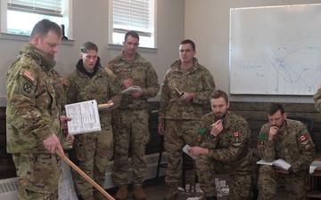 10th Mountain Division, Canadian Soldiers hold Arctic Forge 25 Operation Order