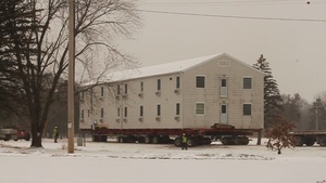 Contractors move second of five World War II-era barracks in 2025 at Fort McCoy, Part 2