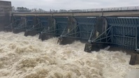 Water Release Operations at Old Hickory Lock and Dam