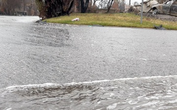 Heavy rains slow debris removal work