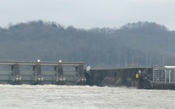 Cordell Hull Dam releases water after heavy rain event