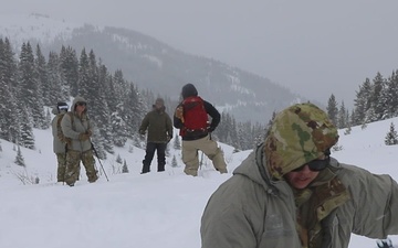 10th Mountain Division Soldiers build Avalanche Training Proficiency