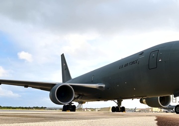 KC-46 Takeoff and Refueling B-roll