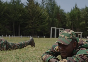 B-roll: Multinational troops conduct small unit tactical training during Justified Accord