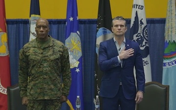 Secretary of Defense Pete Hegseth holds a Town Hall at U.S. Africa Command