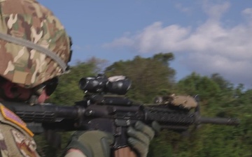 B-Roll: Massachusetts National Guard conducts lethal weapons training during Justified Accord