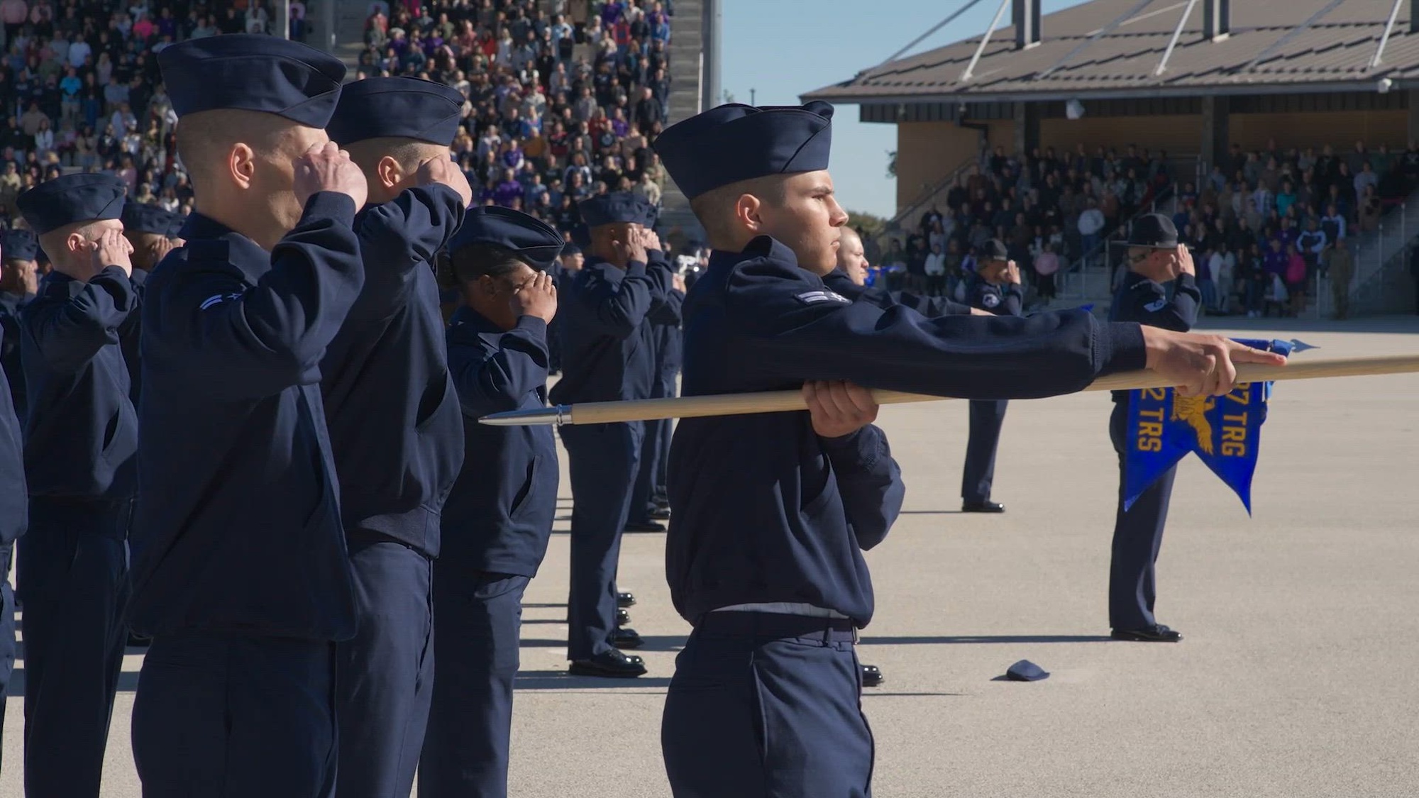 To visit Airmen graduating Basic Military Training at Joint Base San Antonio-Lackland, you must meet certain requirements for base access.  Before you arrive, ensure you have the correct paperwork, familiarize yourself with the graduation schedule, and understand the designated parking areas.<br /><br />The 737th Training Group, BMT, provides foundational training for those entering the Air Force, Space Force, Air Force Reserve and Air National Guard, generating 93% of the enlisted Corps.
