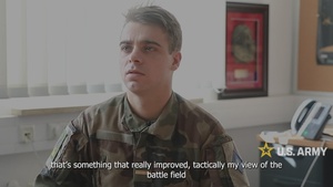 French Army officer participates in U.S. Army officer exchange program with 41st FAB in Germany