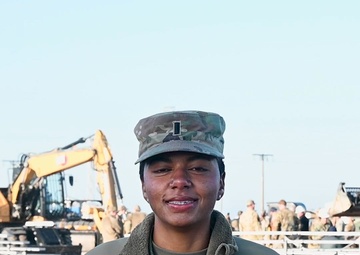 LEAP scholars participate in expeditionary airfield damage repair training at Morón AB