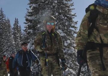 10th Mountain Division Leads Elite Forces across the Hale to Vail Traverse