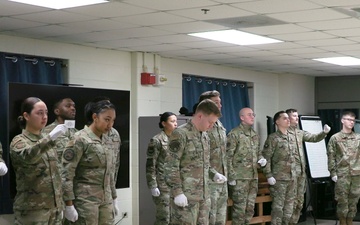 Joint Base San Antonio Honor Guard uniform inspections